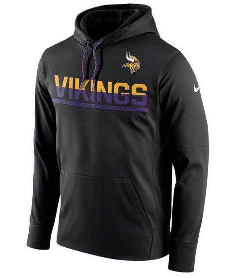 Men's Minnesota Vikings Nike Sideline Circuit Pullover Performance Hoodie - Black FengYun,We sell and wholesale Men's Minnesota Vikings Nike Sideline Circuit Pullover Performance Hoodie - Black FengYun on line form chian!